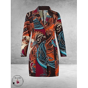 Plus Basics Blazer Long Jacket Liberty